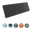 Wireless keyboard for smart TV - MOBILITY - Black - Azerty