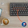 Toetsenbord en muisset - MOBILITY LAB - Alpha - Ergonomisch - Draadloo