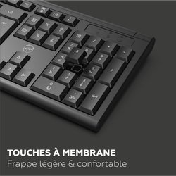Toetsenbord en muisset - MOBILITY LAB - Alpha - Ergonomisch - Draadloo