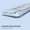 Combo tastiera + mouse wireless - MOBILITY LAB - Colore puro - Blu - D