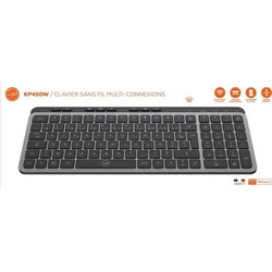 Teclado compacto - Teclas planas - MOBILITY LAB - KP450W - AZERTY - FR