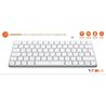 Mini teclado - Teclas planas - MOBILITY LAB - KMP2000W - AZERTY - FR -