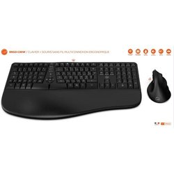 Ensemble clavier souris sans fil - Ergonomique - MOBILITY LAB - C30W -
