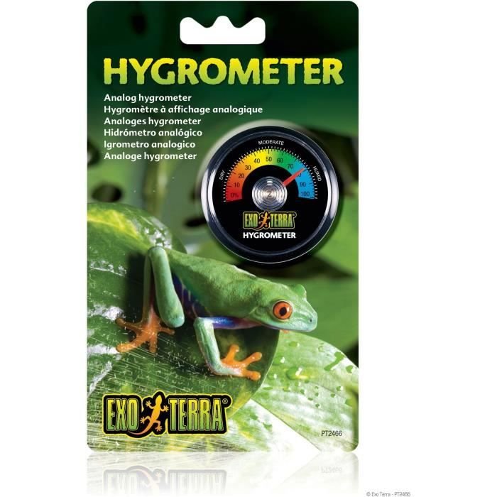 Higrómetro analógico para terrario - EXO TERRA