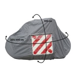 Bâche de protection - OPTIMA - Polyester enduit imperméable 110 g/m²- 