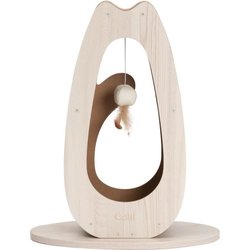 Griffoir pour chat - CATIT - Pixi Grand - Avec balle en tissu et plume