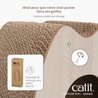 Krabpaal voor katten - CATIT - Pixi Large - Met stoffen bal en veer - 