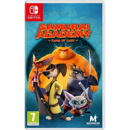 Samurai Academy Paws of Fury - Nintendo Switch-Spiel