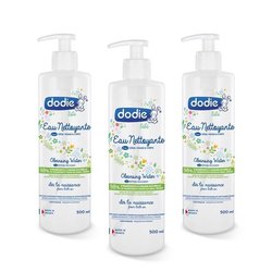 DODIE Lot de 3 eaux nettoyantes 500ml