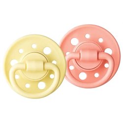 Dodie Gaia Schnuller +6m Unter der Sonne 2er Pack - Silikon - Anatomis