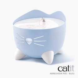 CAT IT Automatischer Katzenbrunnen - 2,5 L - Blau
