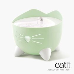 CAT IT Automatic Cat Water Fountain - 2.5 L - Green