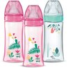 Set mit 3 Anti-Kolik-Babyflaschen  DODIE  Anti-Kolik  Runde Sauger 