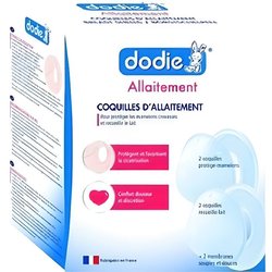 DODIE Conchas de lactancia x4