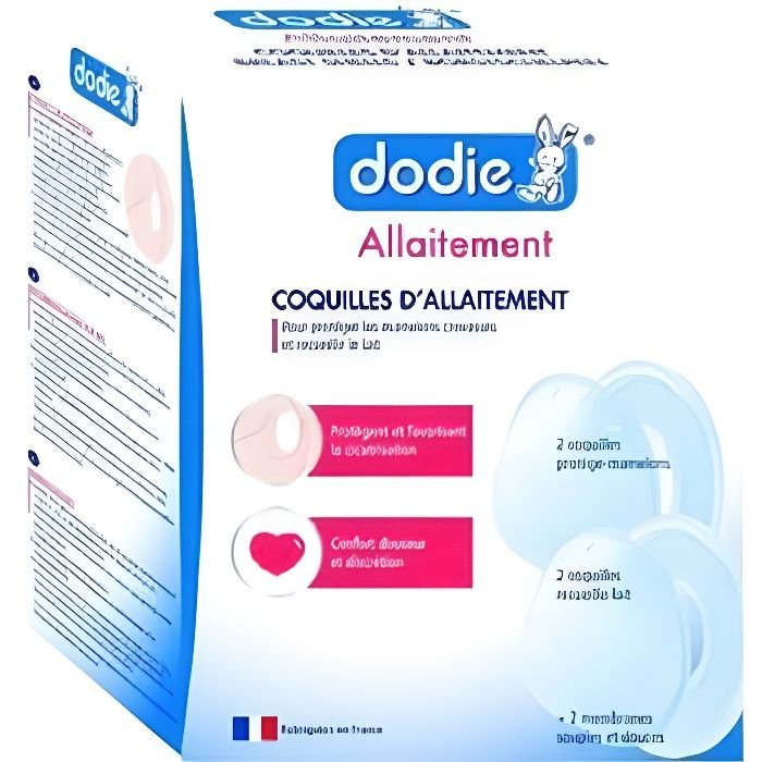 DODIE Borstvoeding schelpen x4