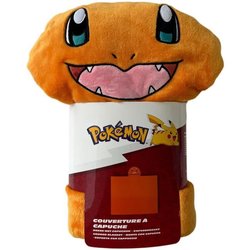 3D-Kapuzendecke  POKEMON  Charmander  120 x 150 cm  Ultraweich  B