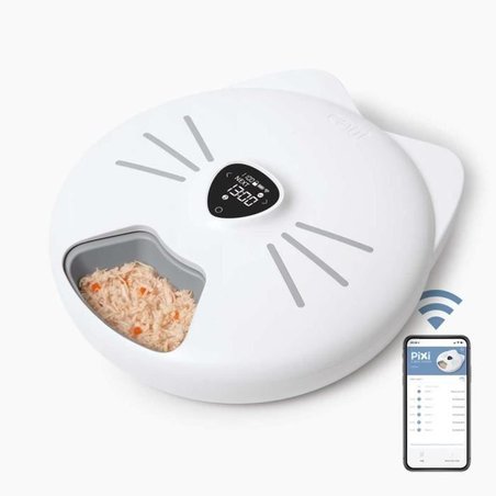 Distributeur de repas pour chat connecté - CATIT - PIXI SMART - 6 x 17