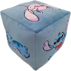 Kissen - Würfel - LILO & STITCH - Mikrofaser - 25 x 25 x 25 cm