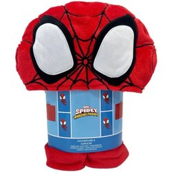 Manta polar con capucha 3D - SPIDERMAN - 120 x 150 cm