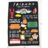 Couverture Sherpa - FRIENDS - 100 x 150 cm