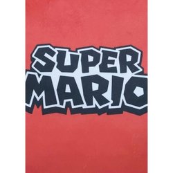 Cuscino 3D - MARIO BROS - Mario Face - Microfibra - 40 cm