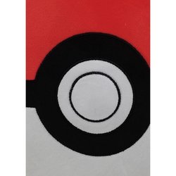 Premium Kissen - Rund - POKEMON - Pokéball - Mikrofaser - 40 cm