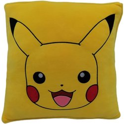 Premium Kussen - Vierkant - POKEMON - Pikachu - Microvezel - 40 cm