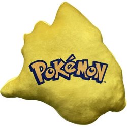 Cojín 3D Premium - POKEMON - Pikachu tumbado - Microfibra - 50 cm