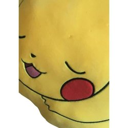 Cojín 3D Premium - POKEMON - Pikachu tumbado - Microfibra - 50 cm
