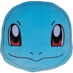 Premium Kissen - POKEMON - Schiggy Gesicht - Mikrofaser - 40 cm