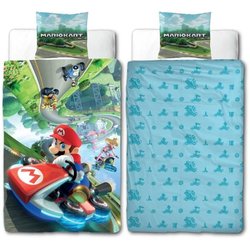 Beddengoedset - MARIO BROS - Mario II - Microvezel - 1 dekbedovertrek 