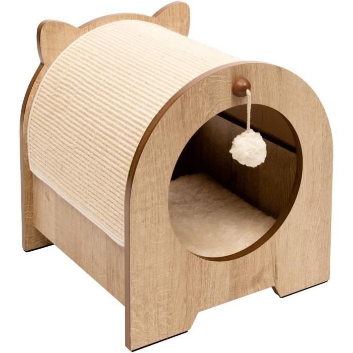 Meuble a griffer pour chat - CATIT - Vesper Minou - Tapis a griffer en