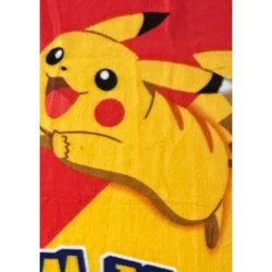Plaid - POKEMON - Starter et Pikachu - 100 x 140 cm
