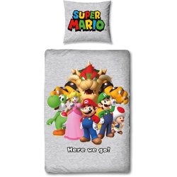 Bettwäscheset - MARIO BROS - Super Mario und seine Freunde - Mikrofase