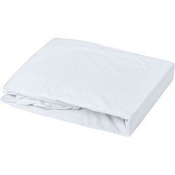 DOMIVA Spannbetttuch Helles Trikot - 130 g / m² - 70 x 140 cm - Blau