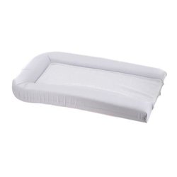 PVC mattress + 2 removable sponges 42x70cm - White