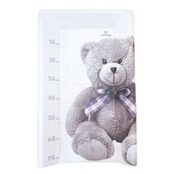 Plan a langer DOMIVA Little Bear - PVC - Matelas intégré - Blanc/Gris 