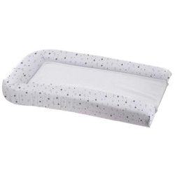 Cambiador DOMIVA PVC + 2 esponjas removibles - Blanco con estampado de