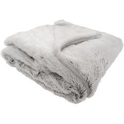 DOMIVA Snow blanket with micro-soft lining - 75 x 100 cm - Mouse
