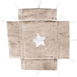 Domiva Boxkleed - 75x95/100x100 cm - Omkeerbaar - Pebble