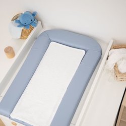 PVC -Matte mit 2 abnehmbaren Schwämmen/Komfort 42x70 cm Blaubeere