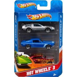 Hot Wheels - Coffret de 3 Véhicules - Petites Voitures - 3 ans et + - 