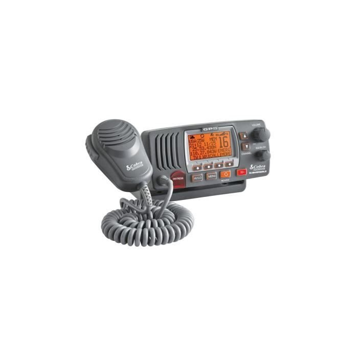 COBRA MR F77B radio VHF marina