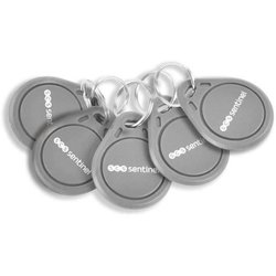 Lot de 5 badges RFID - SCS SENTINEL - CodeAccess 501 et A - Fréquence 