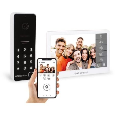 Connected video intercom with code keypad - SCS SENTINEL - CodeVisio W