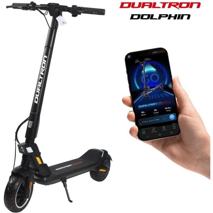 Monopattino elettrico - DUALTRON DOLPHIN - Ruote da 9   - Potenza max 