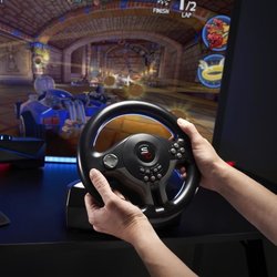 Steering Wheel Driving Wheel - SUBSONIC - Compatible Switch, PS4, Xbox