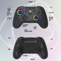 Kabelloser Controller - SUBSONIC - Switch 2 / Switch - Programmierbare