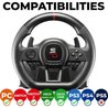 Volante da corsa - SUPERDRIVE - SV650 - Con pedali - Paddle - Vibrazio
