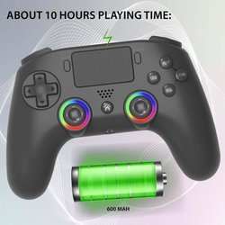Controller wireless - SUBSONIC - PS4 - LED - Vibrazione - Jack per cuf
